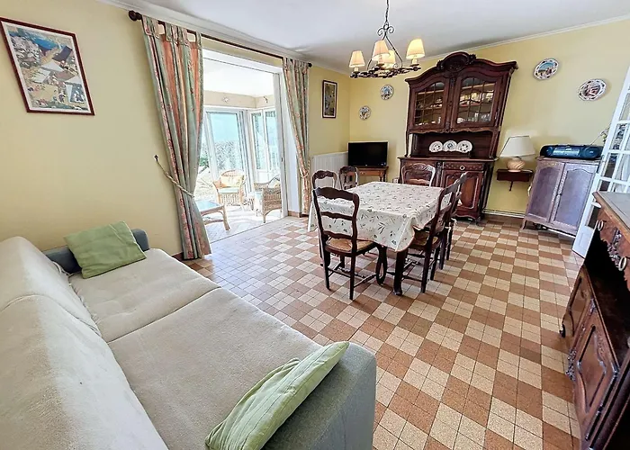 דירה Rdc Bord De Mer, 500m Des Commerces - Fr-1-361-499 ז'ולוביל-לה-פאן